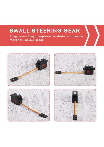 SCX24 As-1 Mini Servo AXI31619 1/24 Rc Prıger Axıal SCX24 AXI90081 AXI00002 AXI00001 AXI00005 Yükseltme Parçaları (Yurt Dışından) fırsatları
