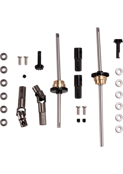 Rc Car Yükseltme Diferansiyel Kiti Wpl C14 C24 Mn D90 4WD Rc Araba Yükseltme Parçaları (Yurt Dışından)