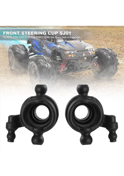 2pcs Xinlehong Hosim Q901 Için Ön Direksiyon Kupası SJ01 Q902 Q903 9130 9136 9137 1/16 Rc Araba Yedek Parçalar Aksesuarları (Yurt Dışından) indirimleri