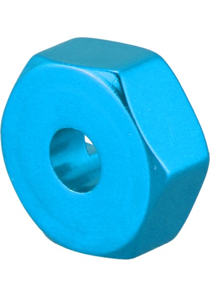 3x Alüminyum Alaşım 12MM Birleştirici Tekerlek Hub Hex Adaptör Wltoys Için Yükseltmeler 144001 1/14 Rc Araba Yedek Parçaları Mavi (Yurt Dışından) indirimleri