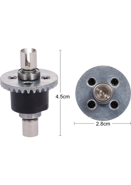 4pcs Metal Diferansiyel Dişli 144001-1309 Wltoys Için 144001 1/14 4WD Rc Araba Yedek Parça (Yurt Dışından) indirimleri