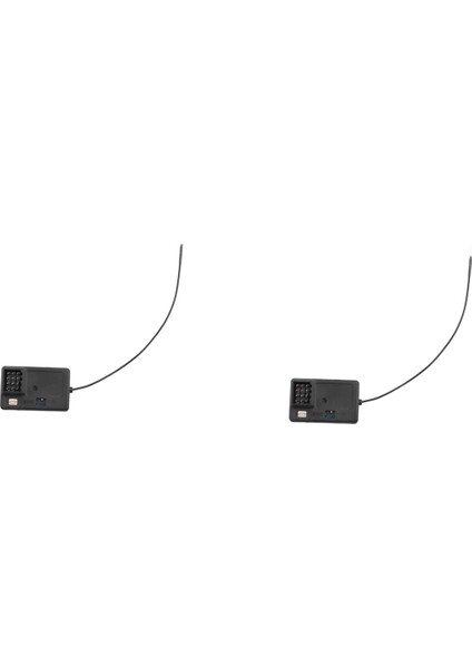 2x 4ch Fırçasız Alıcı 144010-1975 Wltoys Için 124016 124017 1/12 Rc Araba Yükseltme Parçaları Yedek Aksesuarlar (Yurt Dışından)