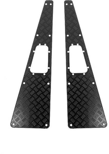 Traxxas Trx-4 Trx4 Defender Için 4x Metal Metal Ön Anti-Sıdlı Plaka Emme Izgarası (Yurt Dışından) modelleri