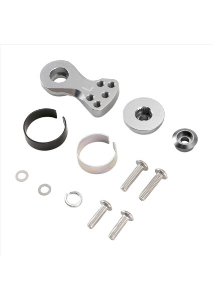 Metal 25T Ayarlanabilir Servo Koruyucu Kol Boynuzu Trx-4 Eksenel SCX10 1/10 Rc Arabalar Helikopter Model Tekne Yükseltme Parçaları L C (Yurt Dışından) modelleri