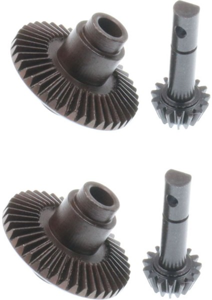 2x Ağır Hizmet Sarmal Dişli Dişli 40T 15T 1/10 RC4WD Tf2 D90 Gelande Iı Yota Axle Hıng &amp Pınıon Dişli (Yurt Dışından)