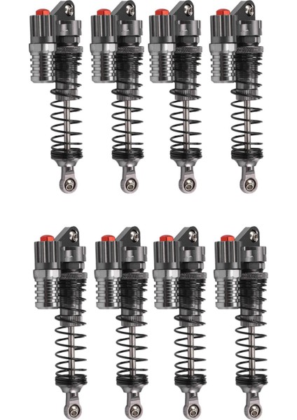 8pcs Alüminyum Alaşım 90MM Emici Şok 1/10 Ölçekli Rc Kaya Tracklers Eksenel SCX10 D90 Kamyon (Yurt Dışından)