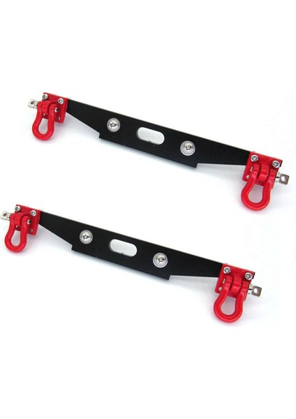 2x Metal Arka Tampon Mn Mn D90 D91 D99S MN90 MN99S 1/12 Rc Araba Yükseltme Yedek Parçalar Aksesuarları B (Yurt Dışından)