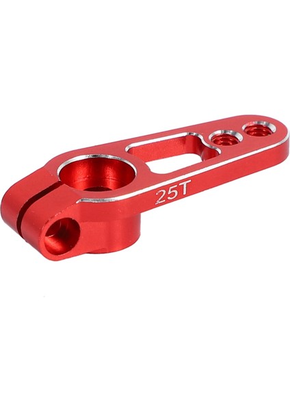 3pcs Alüminyum Alaşım 25T 31MM Direksiyon Servo Kol Korsası Rc Araç Palet Parçaları Kırmızı (Yurt Dışından) fiyatları