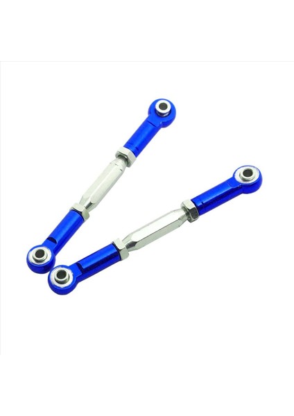 4pcs Metal Ayarlanabilir Direksiyon Bağlantısı Servo Bağlantı Çekme Çubuğu Traxxas Slash 4x4 5807 HQ727 1/10 Rc Araç Yükseltilmiş Parçalar 3 (Yurt Dışından) fiyatları