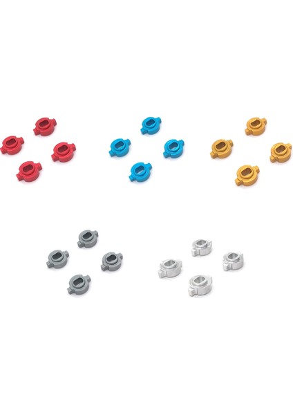 4pcs Metal Bond Değişimi Adaptörü Sivrisinek Rc Arabası Zero-Z Kyosho Mini-Z Mr-03 Tekerlek Hub Awd&#39 De Değişiklik Gümüş (Yurt Dışından) fiyatları