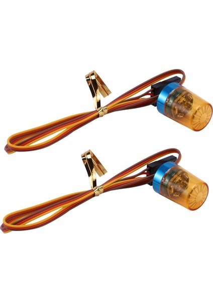 1/10 Rc Model Araç 1 14 Tamiya Traktör Rc Kamyonu Için 2x Çok Fonksiyonlu LED LED Lam Lamp Frobıng/yanıtma/dönüşün Işık (Yurt Dışından)