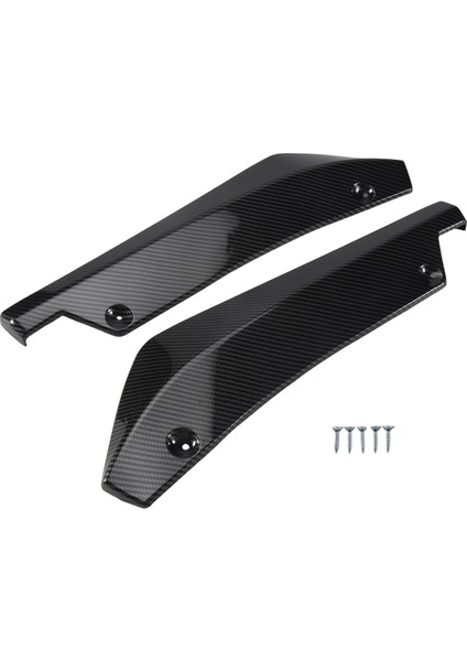 x Araba Karbon Fiber Arka Tampon Dudak Difüzörü Ayırıcı Koruyucu (Yurt Dışından) fiyatları