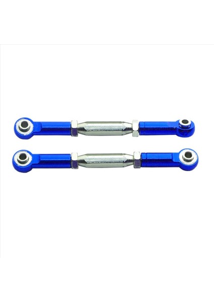 4pcs Metal Ayarlanabilir Direksiyon Bağlantısı Servo Bağlantı Çekme Çubuğu Traxxas Slash 4x4 5807 HQ727 1/10 Rc Araç Yükseltilmiş Parçalar 3 (Yurt Dışından) fırsatları