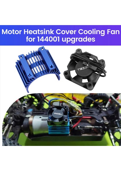 Motor Sebep Kapağı Wltoys Için Soğutma Fanı 144001 124019 124018 124016 104001 Rc Car 540 550 3650 Motor Isı Lavabosu 3 (Yurt Dışından) fırsatları