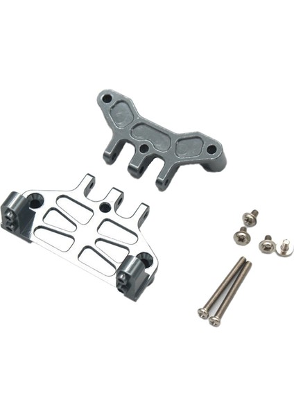 Metal Servo Montaj Bağlantı Çubuğu Çekme Çubuğu 1/12 MN128 MN86S G500 Prıger Off Yol Kablosu Gri (Yurt Dışından)