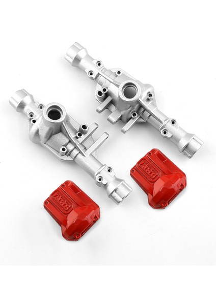 Traxxas Trx-4 Trx4 Için Metal Ön ve Arka Aks Kabuk Aksını 300G 1/10 Rc Paletli Araba Yükseltme Parçaları Siyah (Yurt Dışından) modelleri