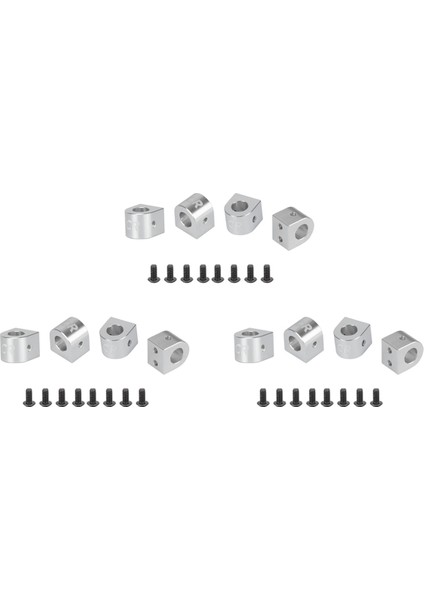 3set Lcg Alt Ağırlık Merkezi Metal Gövde Post Montajı 1/10 Rc Craıl Araç Axıal SCX10 I Iı Iıı Capra 2 (Yurt Dışından)