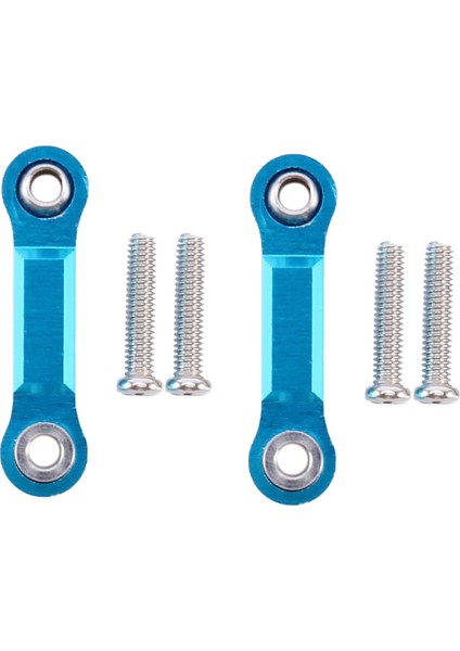 Wltoys A959-B A969 A979 Için 2x Servo Dümen Çubuk Metal Yükseltme Rc Araç Parçaları (Yurt Dışından)