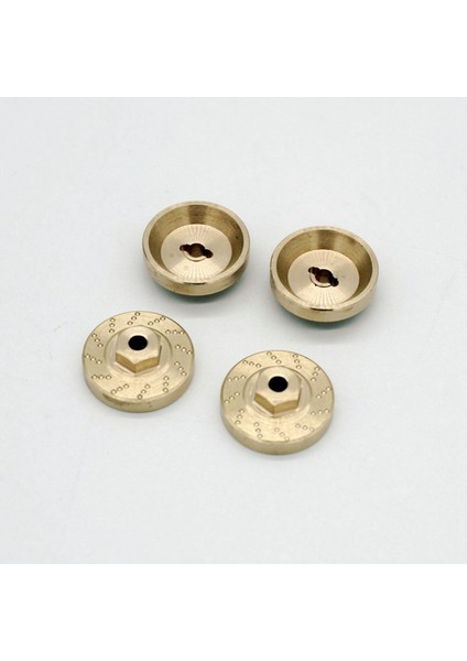 8pcs Ağır Dereceli Pirinç Tekerlek Hex Adaptör Denge Ağırlığı Eksenel SCX24 90081 Yükseltmeleri 1/24 Rc Craıl Araç Parçaları (Yurt Dışından) fırsatları