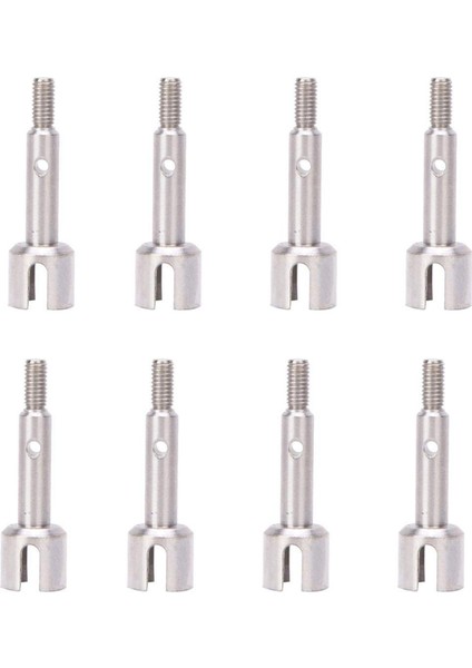 8pcs Çelik Ön/arka Tekerleğin Değiştirme Aksesuarları Wltoys Için Uygun 144001 1/14 Rc Off-Road Araç Parçaları Arka (Yurt Dışından)