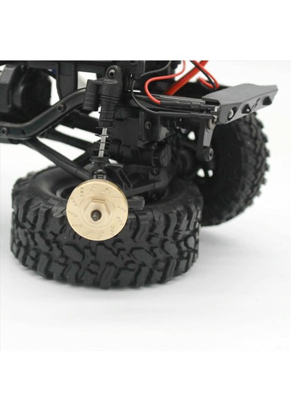 40PCS Ağır Hizmet Tipi Pirinç Tekerlek Hex Adaptör Denge Ağırlığı Eksenel SCX24 90081 Yükseltmeler 1/24 Rc Paletli Araba Parçaları (Yurt Dışından) fiyatları