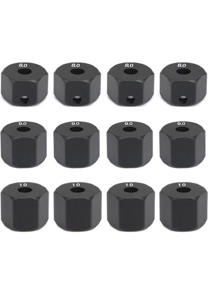 8pcs 12MM Tekerlek Hex Hub Kalınlığı 1/10 Rc Prıgler Axıal SCX10 Traxxax Trx4 Tamiya Mst Rc Araç Partisi 9mm (Yurt Dışından) fiyatları