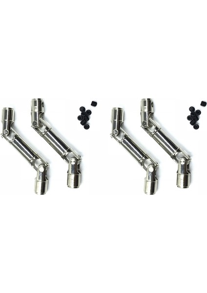 4pcs Wpl Henglong Için Metal Sürüş Milini Yükseltme 1/16 Rc Araç Parçaları Kruvacılar Kamyon Gümüş (Yurt Dışından)