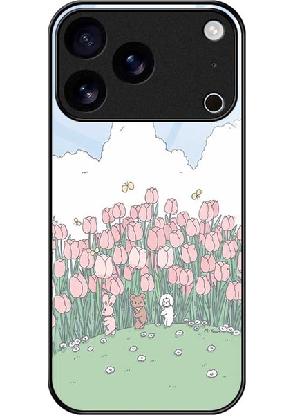 iPhone 17 Pro Pc Tpu Temperli Cam Telefon Arka Kapağı (Yurt Dışından)