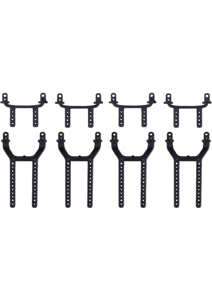 8pcs K989-50 K989-51 Wltoys Için Ön ve Arka Araba Kabuk Sütunu K969 K979 K989 K999 P929 P939 1/28 Rc Araba Parçaları (Yurt Dışından)