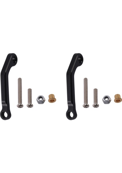 Wpl B1 B14 B24 C14 C24 B16 B26 B36 Q60 Q63 Q64 Q65 Rc Araba Yedek Parçalar Metal Servo Çekme Çubuğu Siyah (Yurt Dışından)