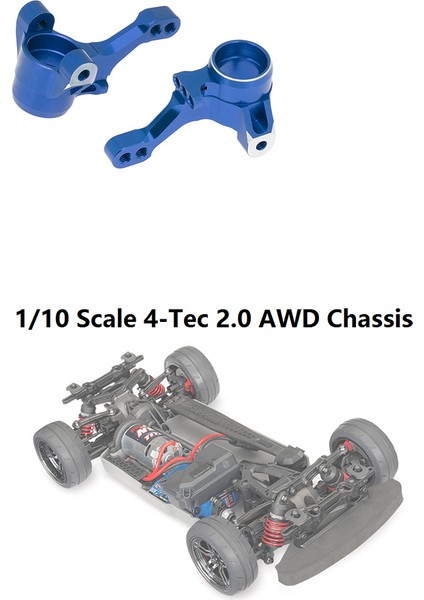2pcs Metal Ön Direksiyon Knuckle Kolu Traxxas 4-Tec 2 0 3 0 2 0 Vxl 1/10 Rc Yolda Araba Yükseltme Parçaları Aksesuarları 2 (Yurt Dışından) fırsatları