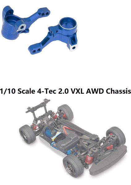 2pcs Metal Ön Direksiyon Knuckle Kolu Traxxas 4-Tec 2 0 3 0 2 0 Vxl 1/10 Rc Yolda Araba Yükseltme Parçaları Aksesuarları 2 (Yurt Dışından) indirimleri