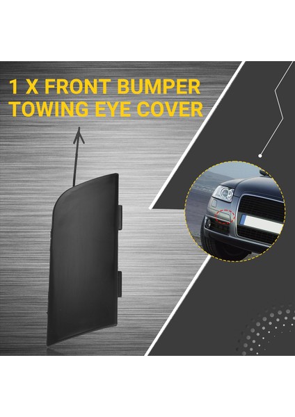 Audı A6 C6 2005-2008 Için Ön Tampon Çekme Kancası Göz Kapağı 4F0807441 (Yurt Dışından) fırsatları