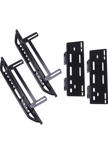 4x Metal Yan Adım Yan Pedal Pedal Ayak Plakası Sürgüleri 1/10 Rc Prıger Axıal SCX10 SCX10 Iı 90046 Jeep Wrangler Shell (Yurt Dışından) fiyatları