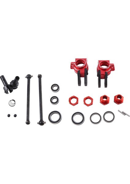 Metal Rc Araç Aksesuarları Direksiyon Knuckle + Cvd + Arrma 1/8 Typhon 6s 1/7 Sınırsız F1 Iff (Yurt Dışından)