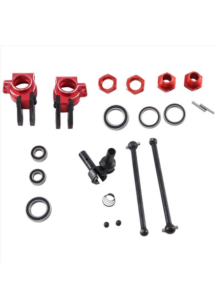 Metal Rc Araç Aksesuarları Direksiyon Knuckle + Cvd + Arrma 1/8 Typhon 6s 1/7 Sınırsız F1 Iff (Yurt Dışından) modelleri