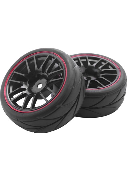 20PCS 12MM Hub Tekerlek Jantlar ve Rc Için Kauçuk Lastikler 1/10 Yol Touring Drift Araba R (Yurt Dışından) fırsatları