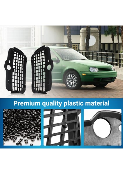 1 Çift Araba Ön Tampon Alt Izgaraları Yan Vw/golf Mk3 1993-1998 (Yurt Dışından) modelleri