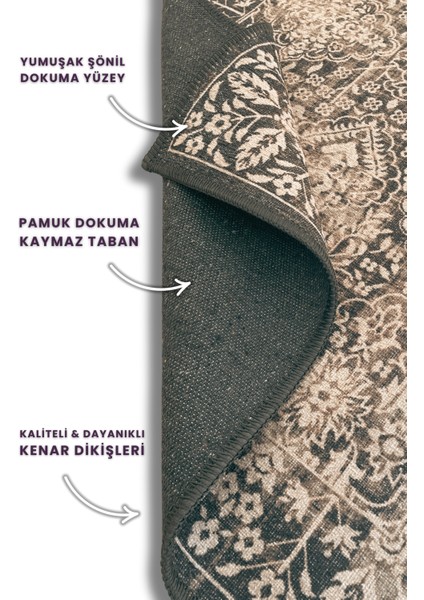 Eskitme Salon Halısı Dijital Baskılı Dokuma Kaymaz Tabanlı Yıkanabilir Antialerjik Oturma Odası Halısı fırsatları