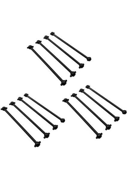 12PCS Metal Köpek Kemik Şaftı Wltoys 144001 124019 124018 Rc Araba Yükseltmeleri Parça Aksesuarları (Yurt Dışından)