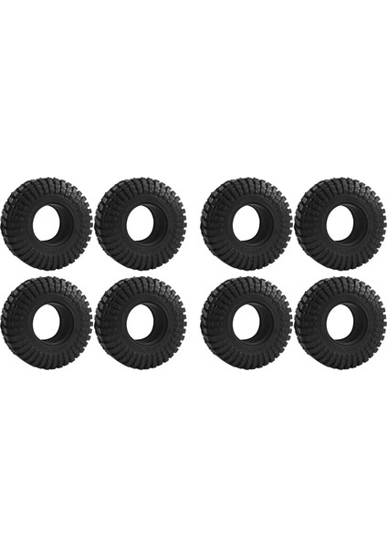 8pcs 110X39MM 1 9 Kauçuk Tekerlek Lastikleri 1/10 Rc Prıgler Için Tür Lastik Axial SCX10 90046 SCX10 Iıı AXI03007 Traxxas Tx4 D90 (Yurt Dışından)