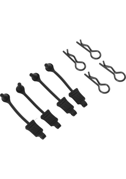 4pcs Kauçuk Gövde Klipsi Tutucu Kabuğu Sabit Toka Kilidi AR390178 1/7 1/8 Arrma Mojave Sınırsız Typhon Kraton Rc Araba (Yurt Dışından)