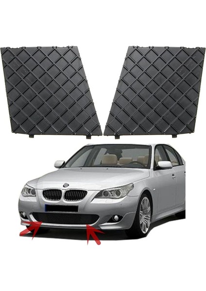 E60 E61 Için Araba Ön Tampon Alt Izgara Plakası Kaplaması (Yurt Dışından)