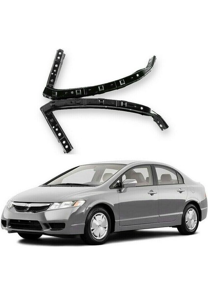 Honda Civic 2006-2011 Için Sol Far Braketi 71140SNAA00 (Yurt Dışından) modelleri