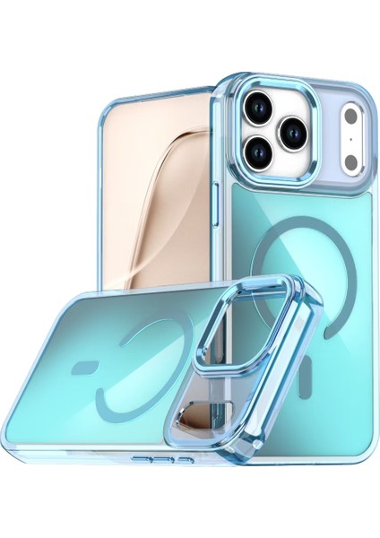 iPhone 17 Pro Tpu Telefon Arka Kapağı Magsafe ile Uyumlu (Yurt Dışından)