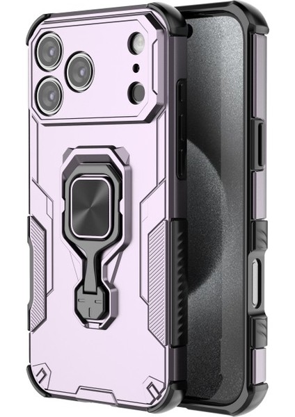 iPhone 17 Pro Pc Için Temperli Camlı Tpu Arka Kapak Destek Ayağı (Yurt Dışından) indirimleri