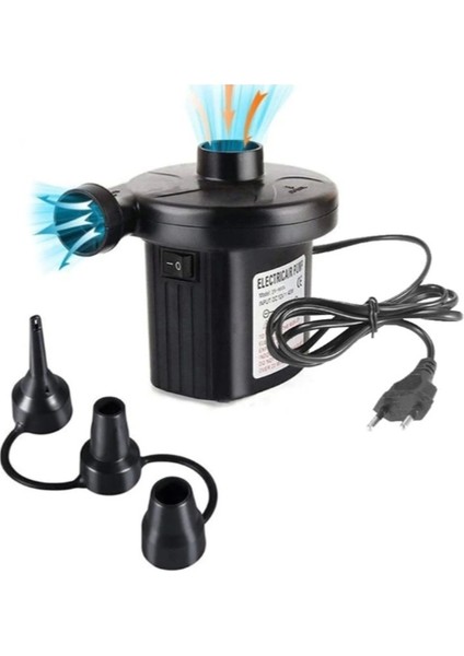 220v Priz Girişli Havuz Bot Şişme Yatak Şişirme Pompası fırsatları