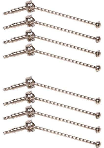 8pcs Wltoys Için Metal Mili 144001 1/14 4WD Rc Araç Araç Modelleri Parçalar 144001-1315 Ön Tekerlek Sürüş Milini (Yurt Dışından)