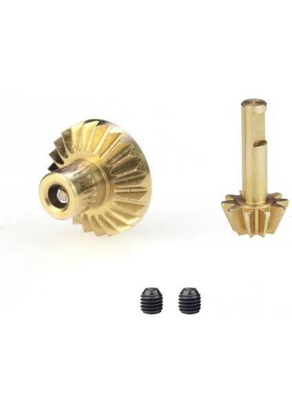 24PCS Pirinç Ön ve Arka Aks Dişli Mil Dişli Yükseltme Aksesuarları Wpl C14 C24 B24 B36 Mn D90 D99 MN99S Parçalar (Yurt Dışından) fırsatları