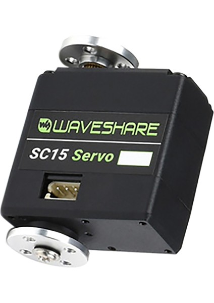 Waveshare SC15 Servo 17KG cm Yüksek Tork Programlanabilir Seri Bus Servo Yüksek Hassasiyetli Metal Dişli 180 ° Dönme Açısı Servo (Yurt Dışından)